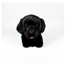 Peluche Perro Labrador Negro 25 cm