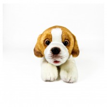 Peluche Perro Beagle Tumbado 25 cm