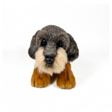 Peluche Perro Dachshund Tumbado 25 cm