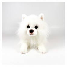 Peluche Perro Pomerania Tumbado 25 cm