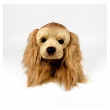 Peluche Perro Spaniel Tumbado 25 cm