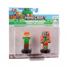 Pack 2 Figuras Minecraft 5 cm