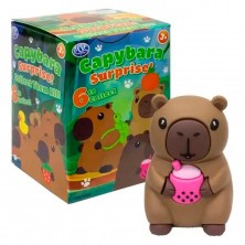 Caja Sorpresa Figura Capybara 8 cm