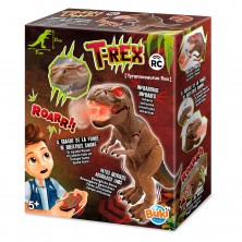 Dinosaurio T-Rex con Humo