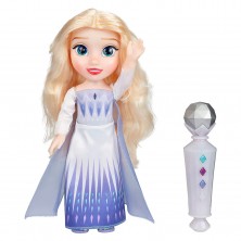 Muñeca Elsa Cantarina con Micro