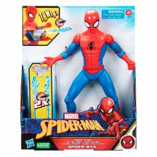 Figura Spiderman Lanzadardos 34 cm