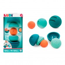 Pelotas Goma Encajables para Bebé