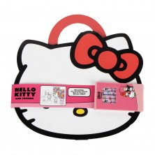 Álbum Colorear con Pegatinas Hello Kitty