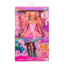 Muñeca Barbie Hada Rosa Color Change