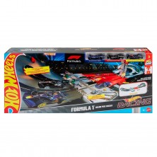Hot Wheels Pista F1 Motorizada con 3 Coches