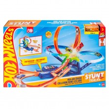 Hot Wheels Pista Colisión en el Aire