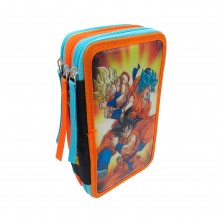 Estuche Triple Lleno Dragon Ball