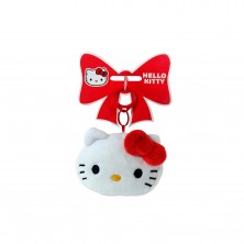 Llavero Peluche Cara Hello Kitty