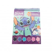 Bloc de Dibujo con Acuarelas Stitch