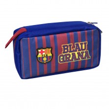 Estuche 3 en 1 Barça con Material Escolar