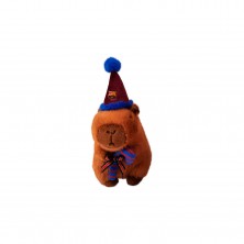 Peluche Capybara Navidad 20 cm