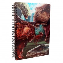 Libreta Jurassic World con Efecto 3D