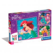 Puzle 3x48 Princeses