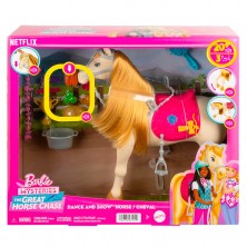 Caballo Barbie con Sonidos y Accesorios