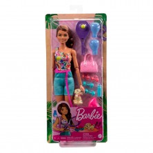 Muñeca Barbie Bienestar con Accesorios