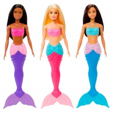 Barbie Muñeca Básica Sirena Surtido