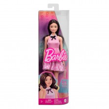 Barbie Muñeca Fashionista Vestido Rosa