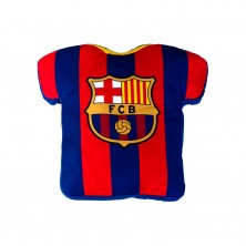 Cojín 3D Forma Camiseta FCB 30 cm