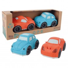 Pack 2 Coches Bioplástico