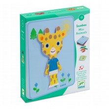Djeco Caja con Imanes Madera Animales