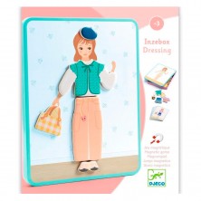 Djeco Caja con Imanes Madera Crea Tu Moda
