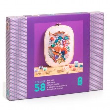 Djeco Manualidades Bordar Flores