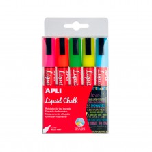 Juego 5 Rotuladores Liquid Chalk