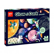 Puzle Planetas Glow in the Dark 104 Piezas