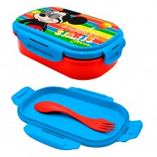 Sandwichera con Cubiertos Mickey