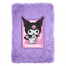 Libreta con Pelo Kuromi