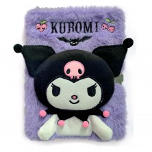 Diario Secreto Kuromi con Pelo y Candado