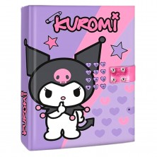 Diario Secreto con Código Kuromi