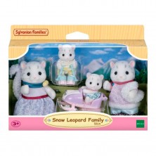 Familia Leopardo de las Nieves Sylvanian