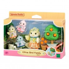 Familia Pájaro Cítrico Sylvanian