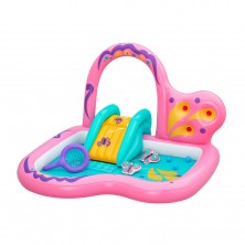 Centro Juego Piscina Hinchable Rosa