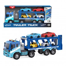 Camión Transportacoches con 4 Coches