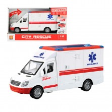 Ambulancia Grande con Luz y Sonido