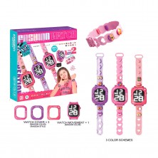 Reloj Digital con Correas Intercambiables
