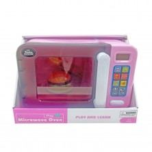 Microondas Rosa con Luces y Sonidos