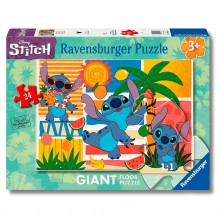 Puzle Gigante Stitch 24 Piezas