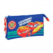 Estuche Triple Rayo McQueen