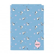 Carpeta Folio 3 Solapas Snoopy