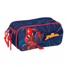 Estuche Triple Grande Spiderman