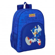 Mochila Juvenil Sonic 33 x 14 x 42 cm