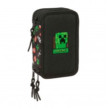 Estuche Triple Lleno Minecraft
